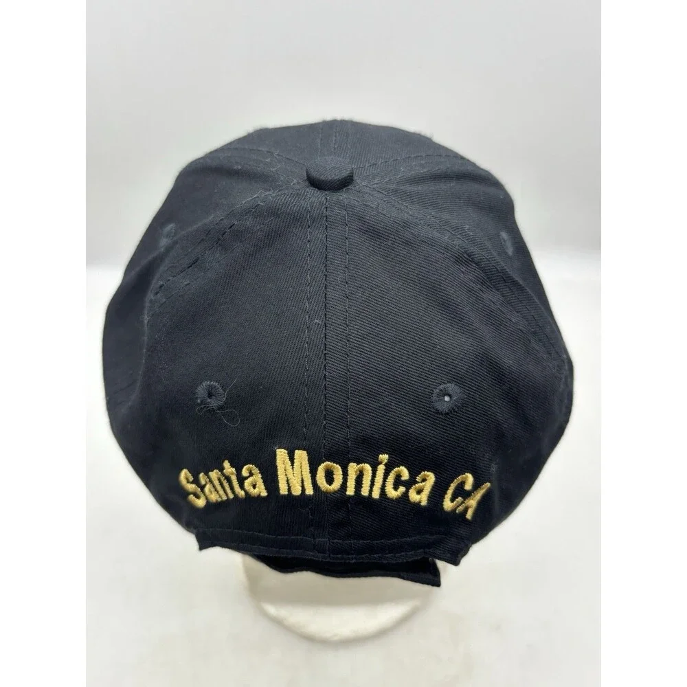 Capt Rons Galley 1934 Santa Monica CA Strapback Hat Black
